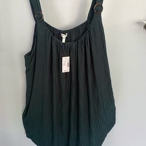 Maurices Forest Green Tank - XL NWT!